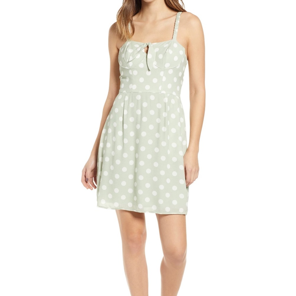 Leith Polka Dot Dress